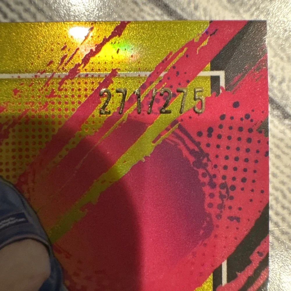2026 Topps Finest Nolan McLean RC /275 RARE Yellow Refractor Mets Rookie #240